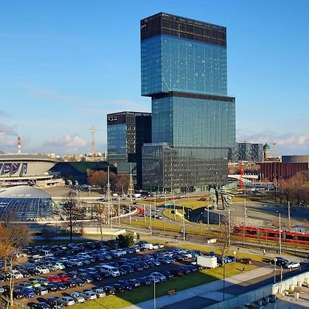 Apartament Korfantego Citycentre Z Widokiem Na Spodek Κατοβίτσε Εξωτερικό φωτογραφία